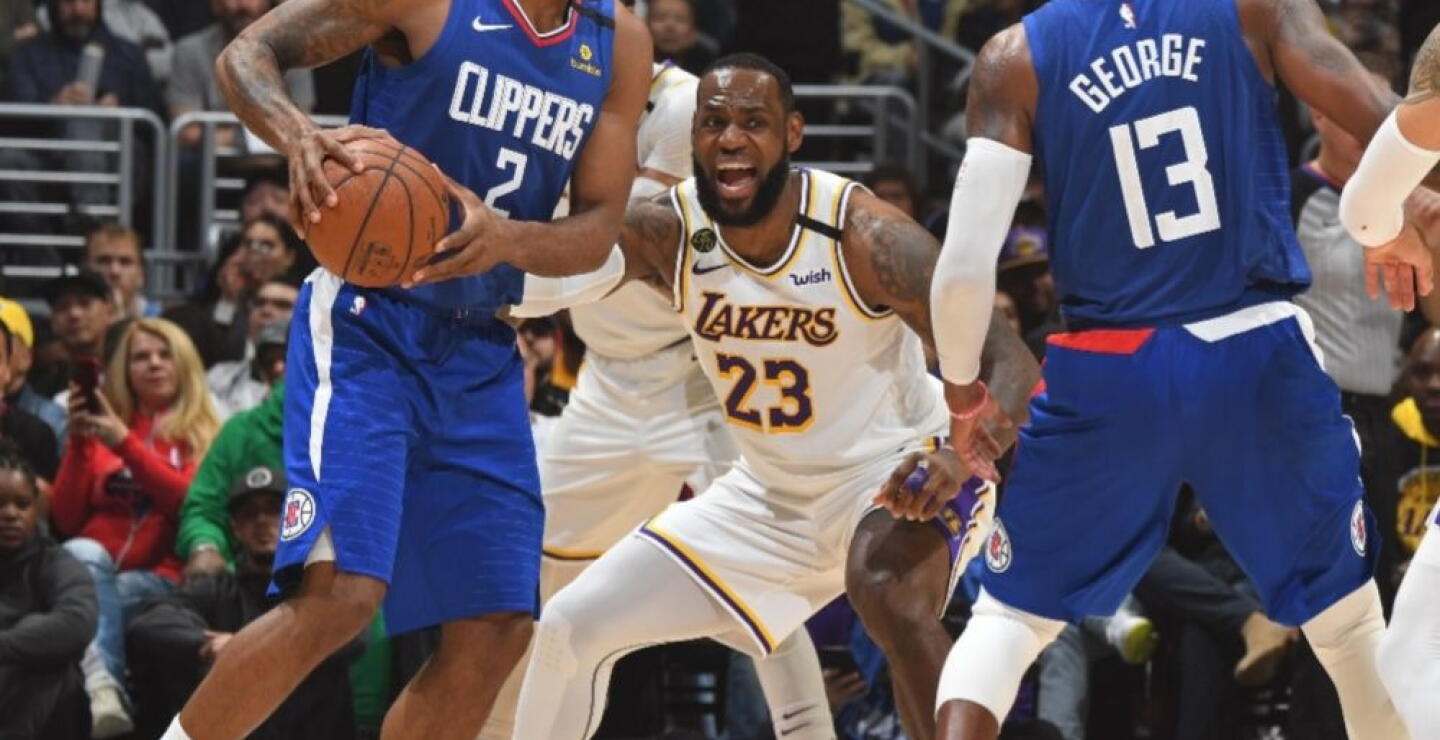 372713_Lakers-Clippers / AFP