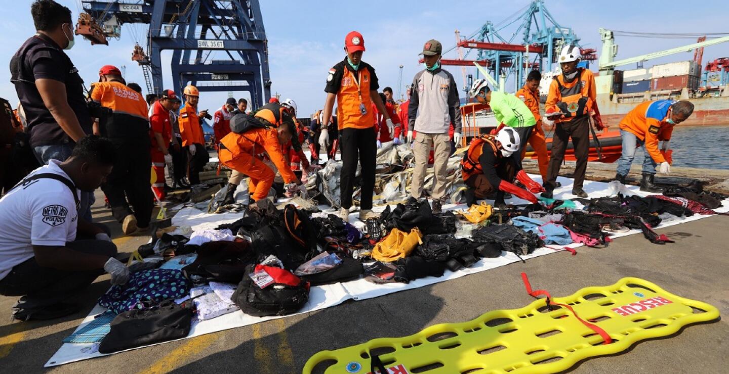 318637_Foto: Avión accidentado en Indonesia AFP