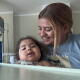 Carla, en hospital de Medellín.