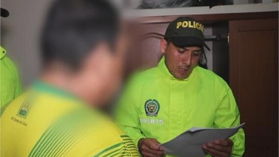 354684_BLU Radio. Captura de alias 'Profe' / Foto: Policía