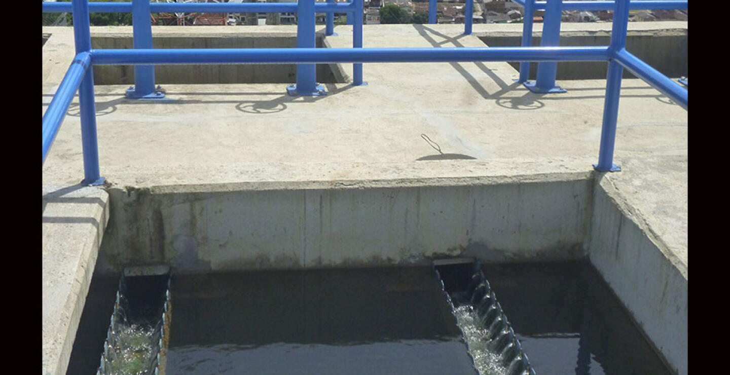 Maria Cisneros El municipio de Cisneros está estrenando planta de tratamiento de agua ...