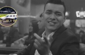 Yeison Jiménez y su avión 