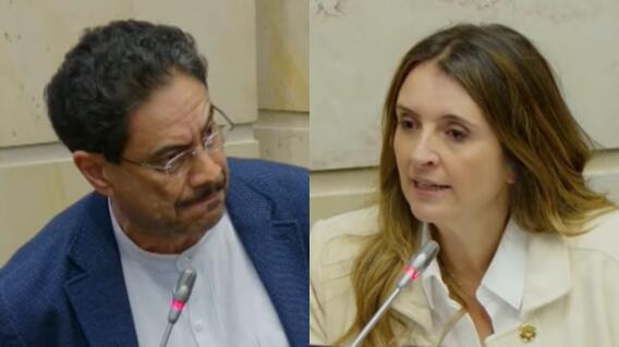 Iván Cepeda y Paloma Valencia tuvieron nueva discusión durante la plenaria del Senado: esto dijeron