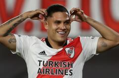 Juan Fernando Quintero vuelve a vestirse con los colores de River Plate.