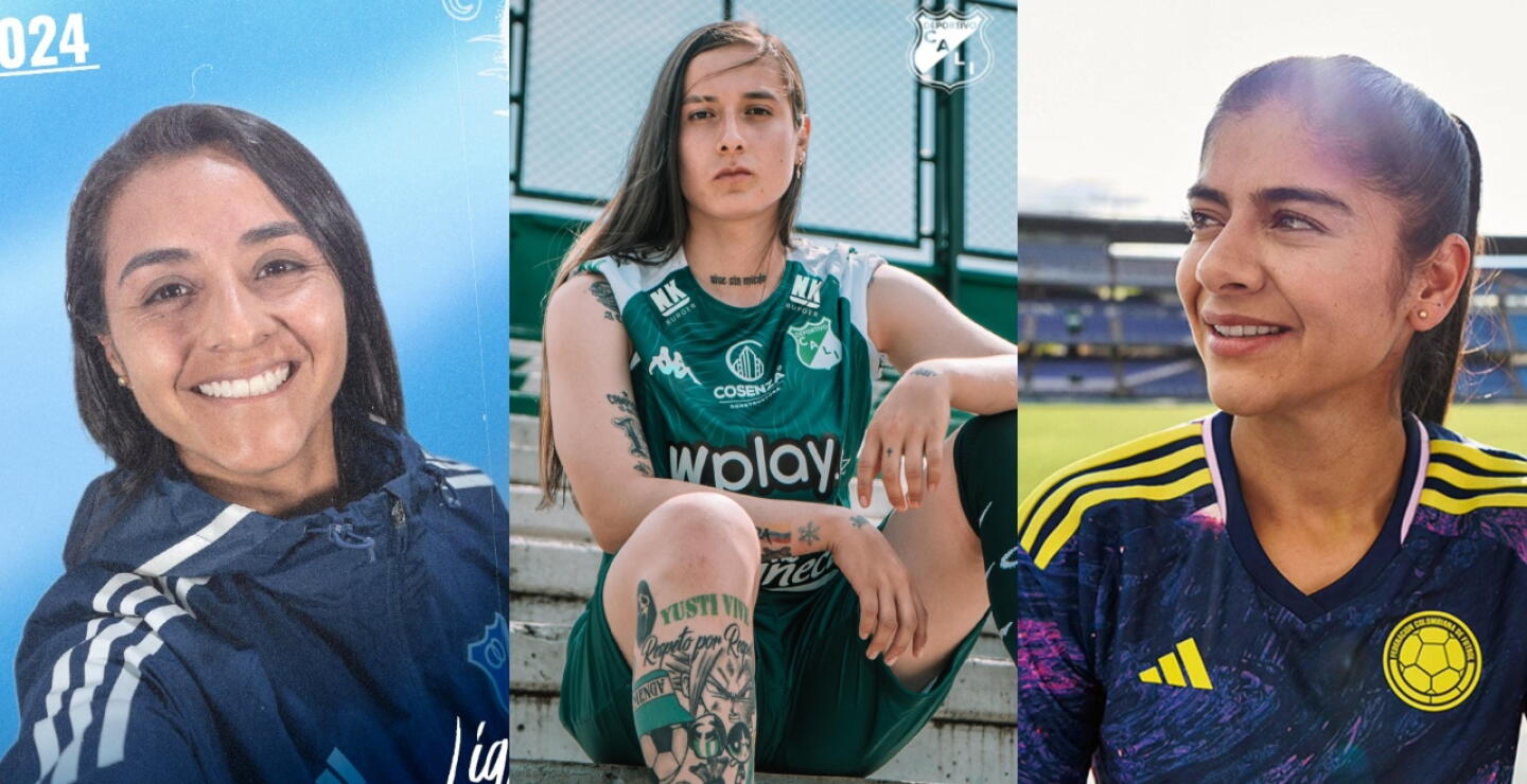 Liana Salazar, Ingrid Guerra y Catalina Usme, los grandes movimientos del fútbol femenino en Colombia