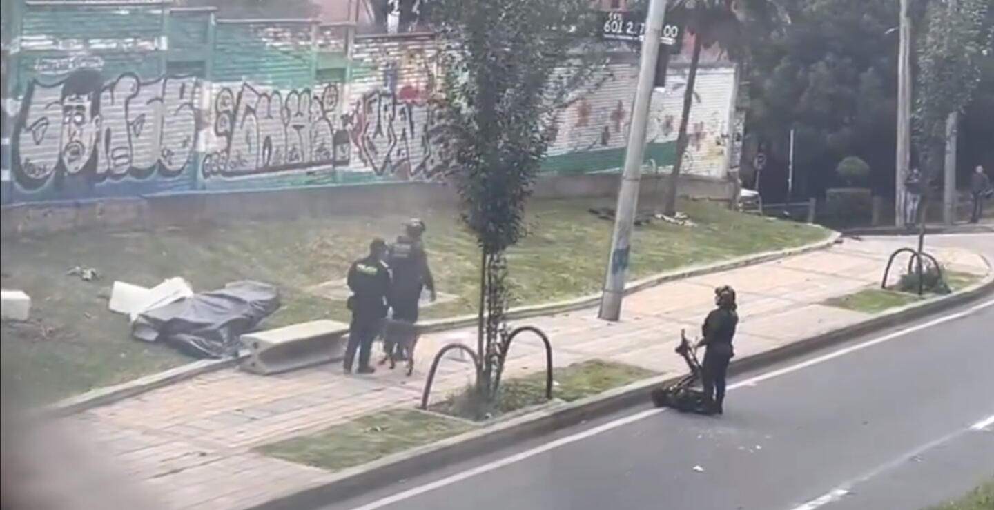 Hay alerta por explosivos en la avenida Circunvalar con Calle 68 en Bogotá: autoridades verifican 