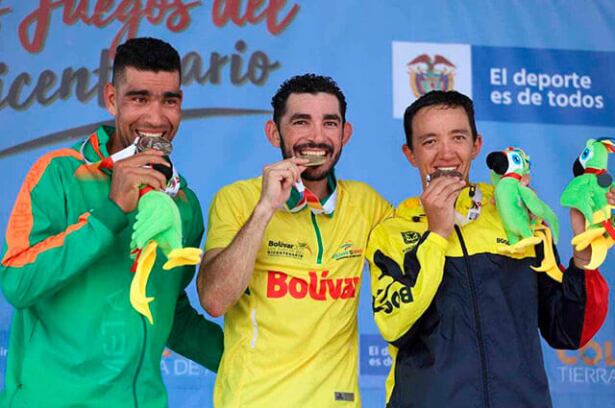 Cortesía: Federación Colombiana de Ciclismo/ José Serpa se coronó campeón del ciclismo de ruta en los Juegos Nacionales