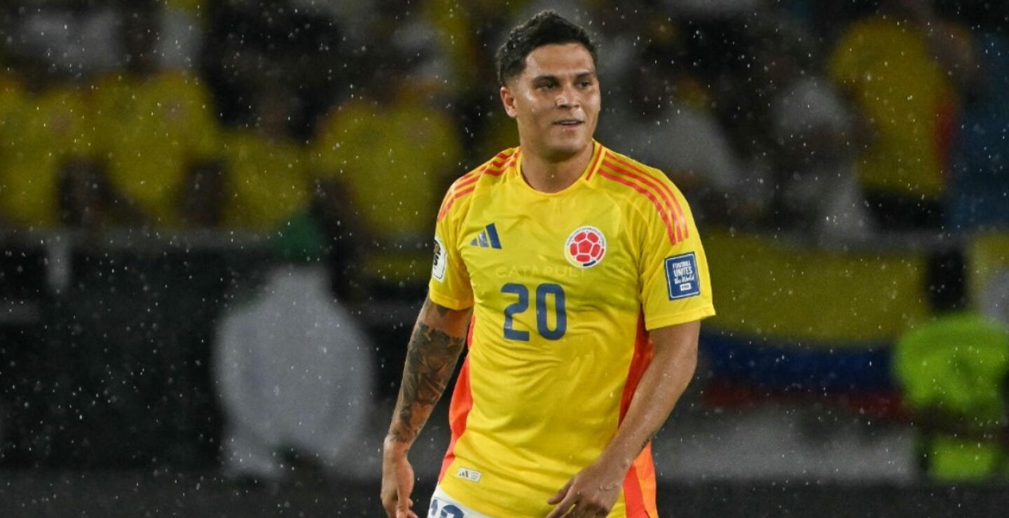 Juan Fernando Quintero, volante de la Selección Colombia. 