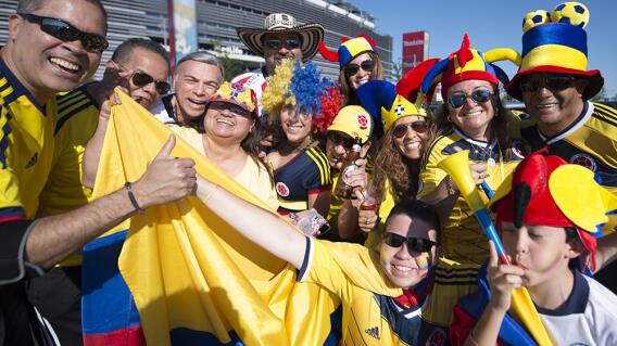 2368_La Kalle - Música para ver el partido de la Selección Colombia - Foto AFP 2368_La Kalle - Música para ver el partido de la Selección Colombia - Foto AFP