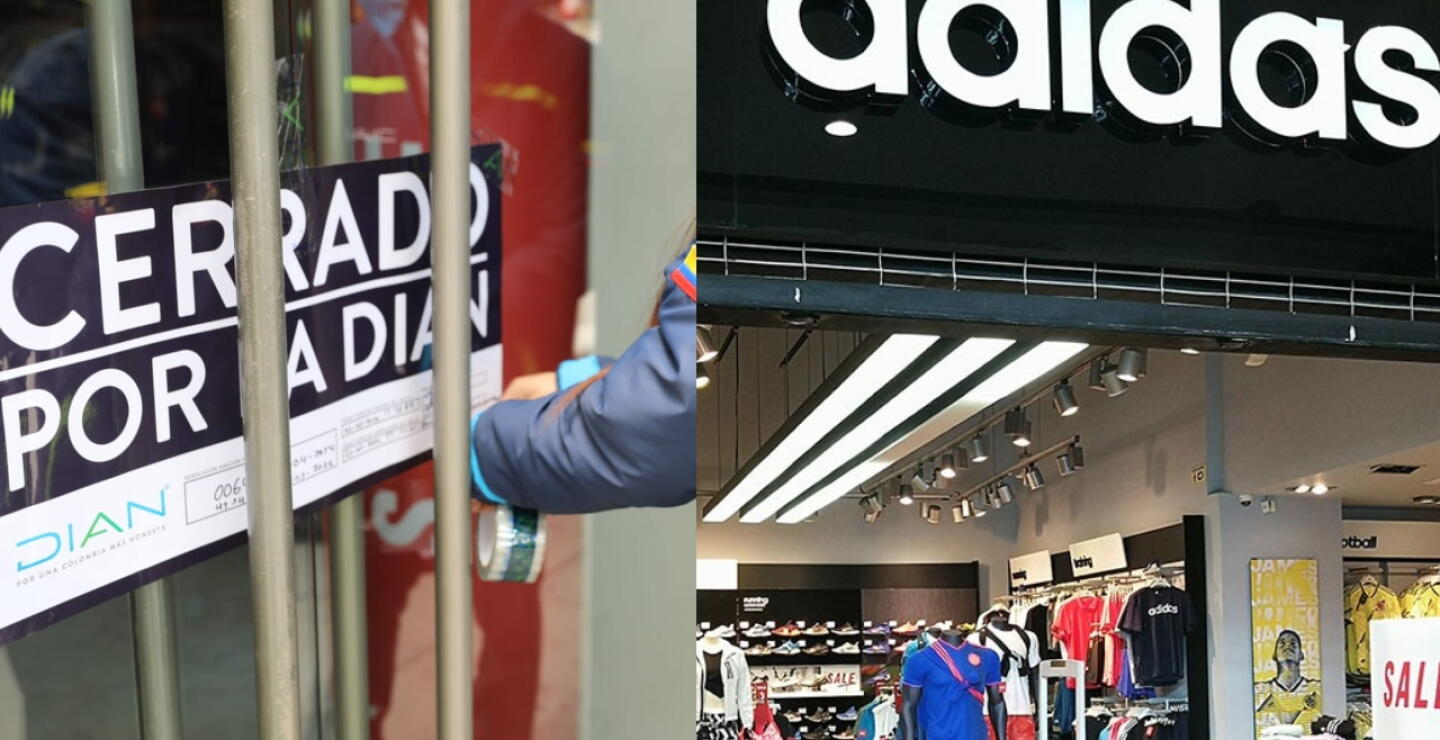 Cierran tienda Adidas en Bogotá; no cumplía con requisito indispensable para clientes