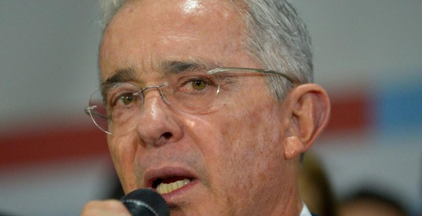 373745_Álvaro Uribe Vélez / AFP