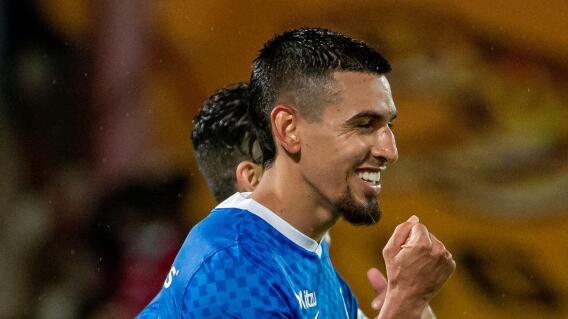 Daniel Muñoz, jugador del Genk de Bélgica. AFP.jpg Daniel Muñoz, jugador del Genk de Bélgica. AFP.jpg