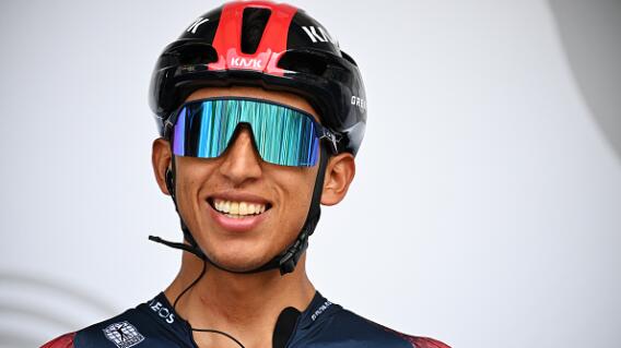 Egan Bernal, en el Tour de Alemania. Egan Bernal, en el Tour de Alemania.