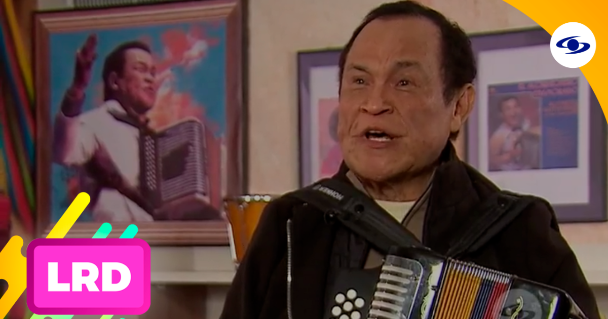 Alfredo Gutiérrez contó la historia de su acordeón, que lo ha