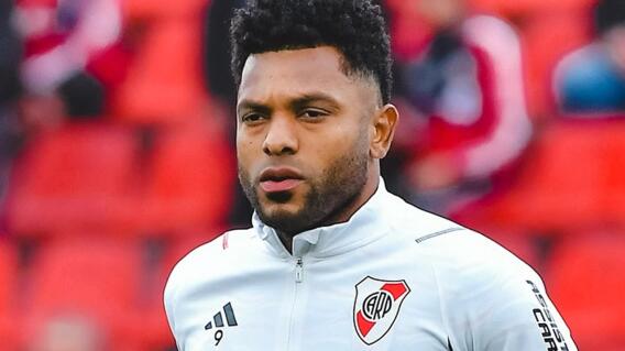 Miguel Ángel Borja, con polémica en River Plate Miguel Ángel Borja, con polémica en River Plate
