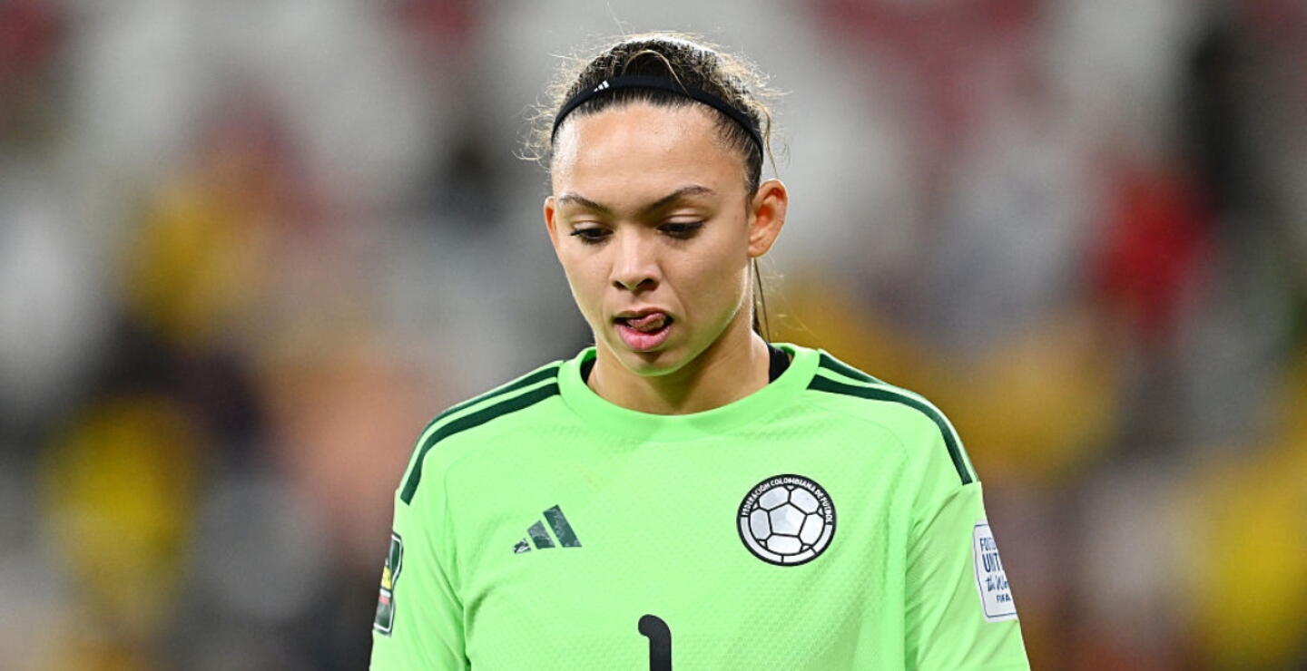 Luisa Agudelo, arquera de la Selección Colombia Sub-20.