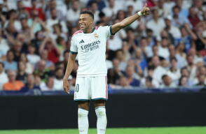 Kylian Mbappé, delantero del Real Madrid