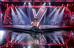 Abraham Garrido en La Voz Kids.