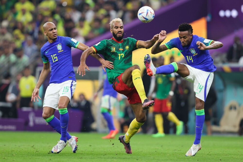 Camerún venció 1-0 a Brasil, pero no le alcanzó para avanzar de fase. Foto: Getty Images