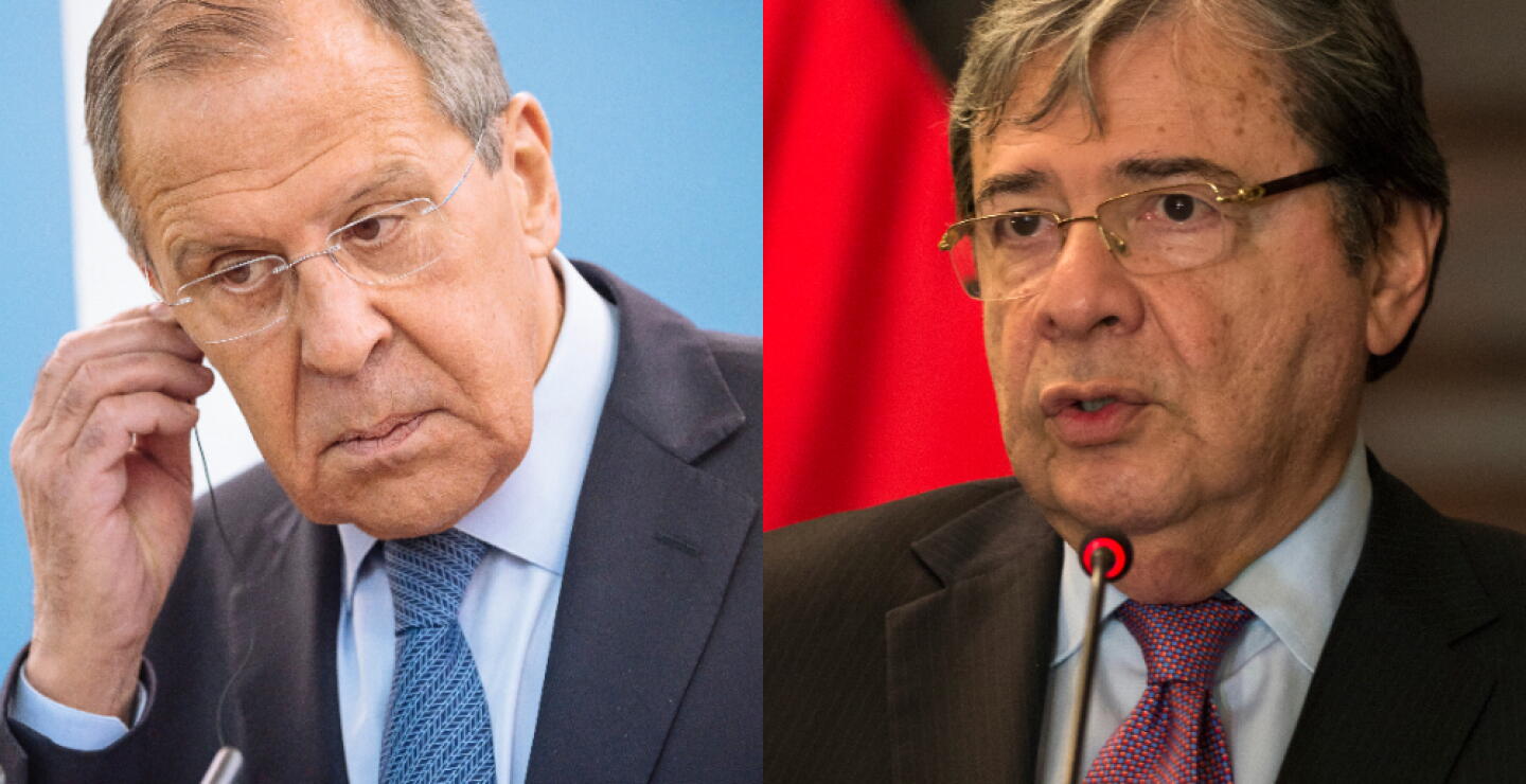 335441_BLU Radio // Sergei Lavrov - Carlos Holmes // Foto: AFP