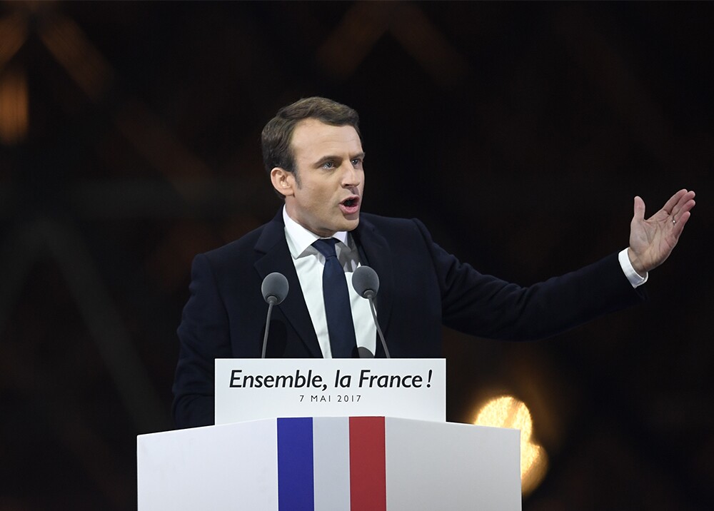 283486_BLU Radio. Emmanuel Macron / Foto: AFP