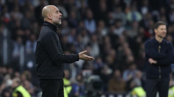 Pep Guardiola, director técnico del Manchester City. 