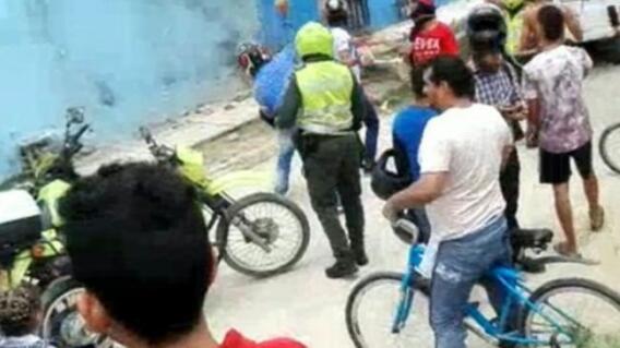 307045_Blu Radio / Linchamiento en Los Almendros. Foto: Cortesia