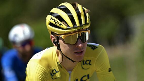 Tadej Pogacar, ciclista esloveno. Tadej Pogacar, ciclista esloveno.