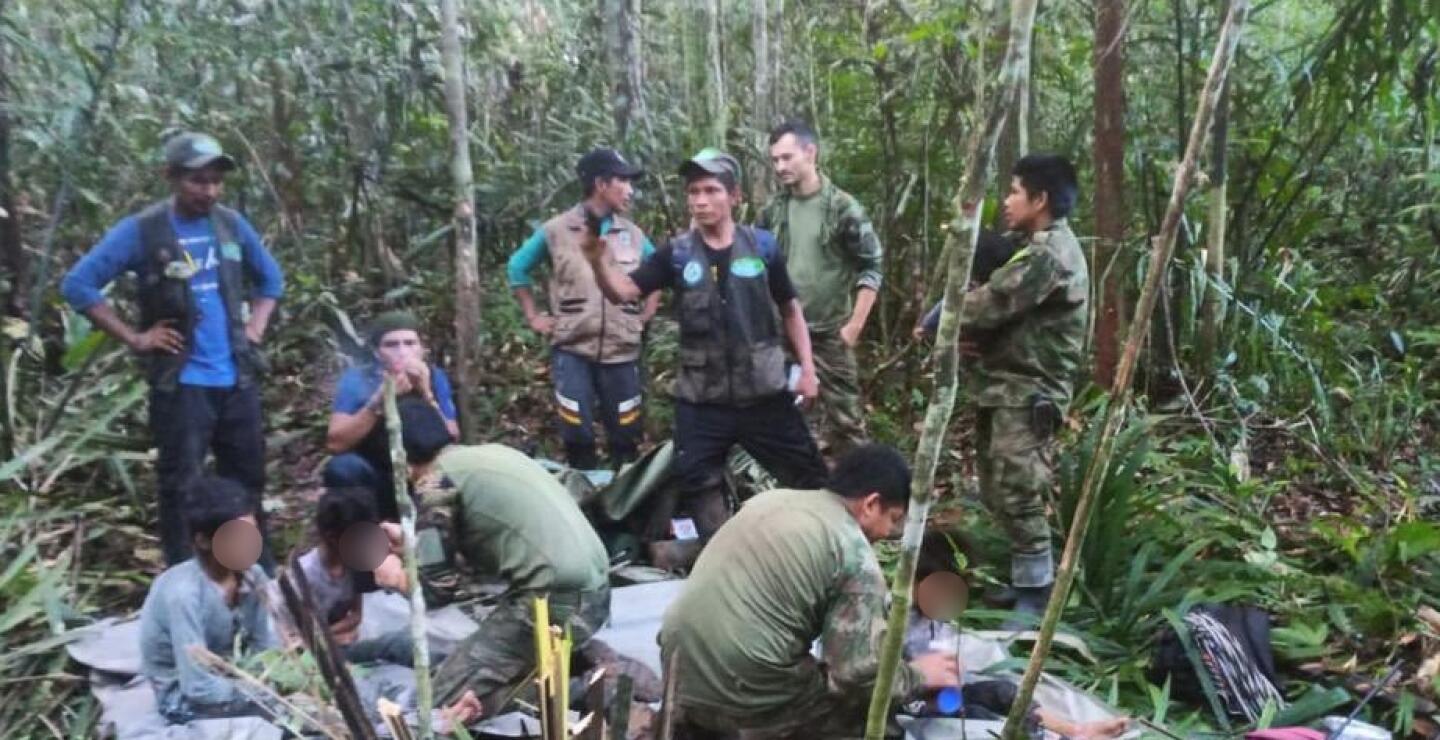 ¡Están vivos! Encuentran a los cuatro niños perdidos en la selva del Guaviare