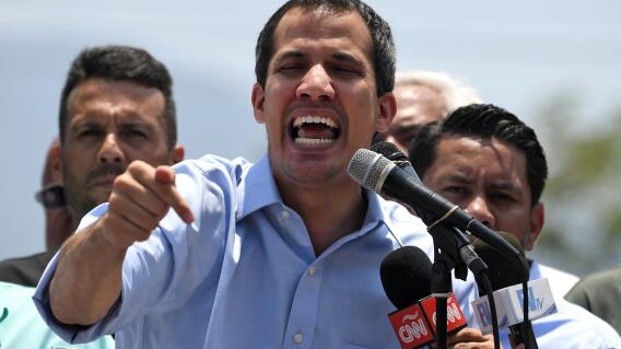 334422_BLU Radio. Juan Guaidó // Foto: AFP