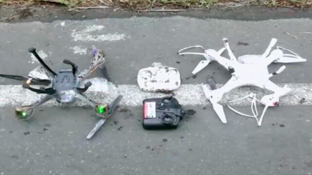 Autoridades ubicaron y destruyeron dos drones cargados con explosivos en Tumaco