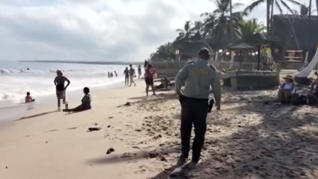 Turista bogotano desapareció en playa de La Guajira Turista bogotano desapareció en playa de La Guajira