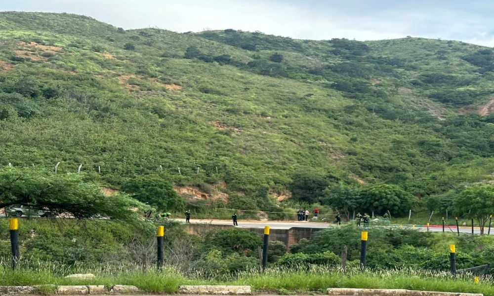 Zona donde ocurrió masacre cerca de Cúcuta. Zona donde ocurrió masacre cerca de Cúcuta.
