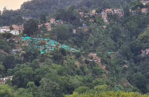 373208_BLU Radio: Invasión Cerros Orientales de Bucaramanga / Foto: Suministrada