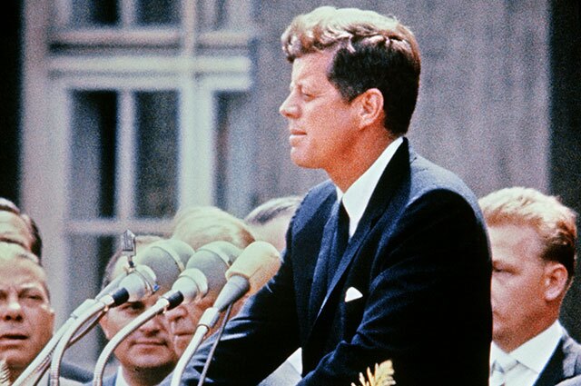 Recrean la voz de John F. Kennedy leyendo el discurso que daría el día de su asesinato