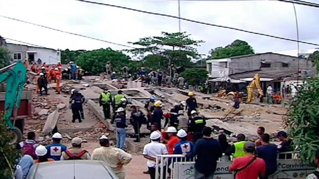 Se eleva a 20 la cifra de muertos por colapso de edificio en Cartagena
