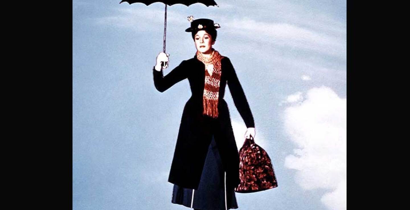 Julie Andrews, la Mary Poppins original.