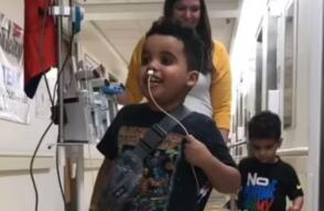 Conmovedora reacción de un niño al saber que va a recibir un nuevo corazón