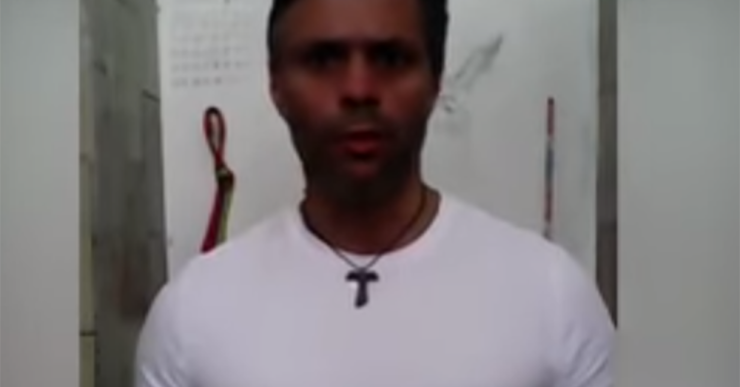 285359_BLU Radio. Leopoldo López / Foto: Twitter @leopoldolopez