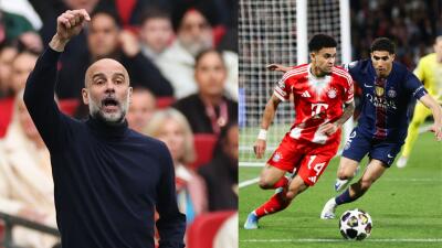 Pep Guardiola, DT del Manchester City, habló del PSG vs. Bayern Múnich, por la Champions. 