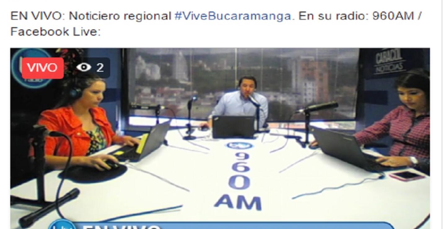 273917_Foto BLU Radio Bucaramanga