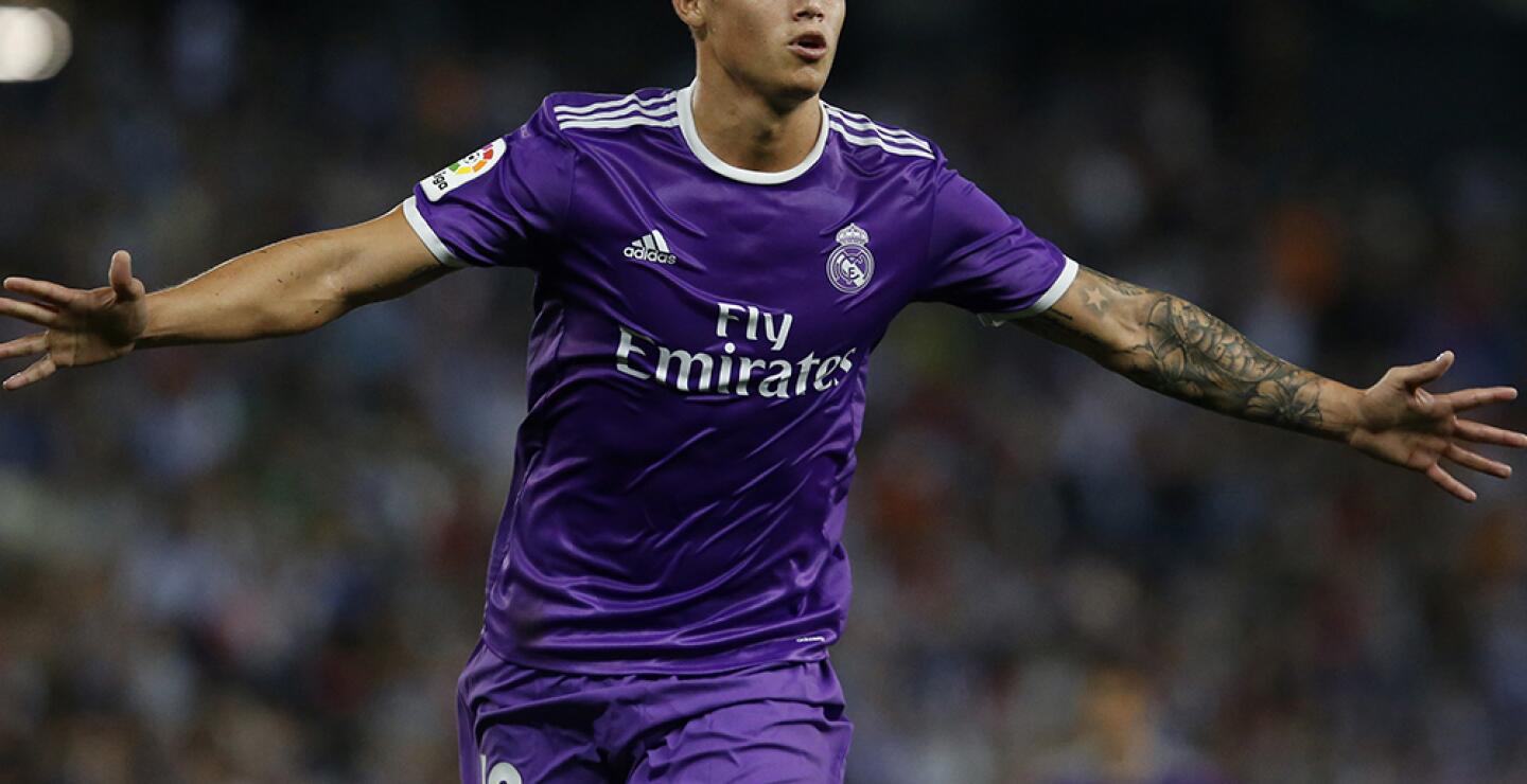 269208_James Rodríguez. Foto: AFP