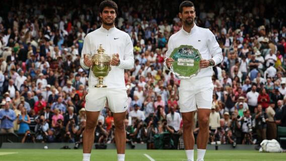 Carlos Alcaraz - Novak Djokovic.  Carlos Alcaraz - Novak Djokovic.