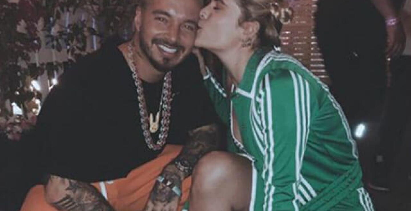 J Balvin y María Osorio / Tomada de Instagram.