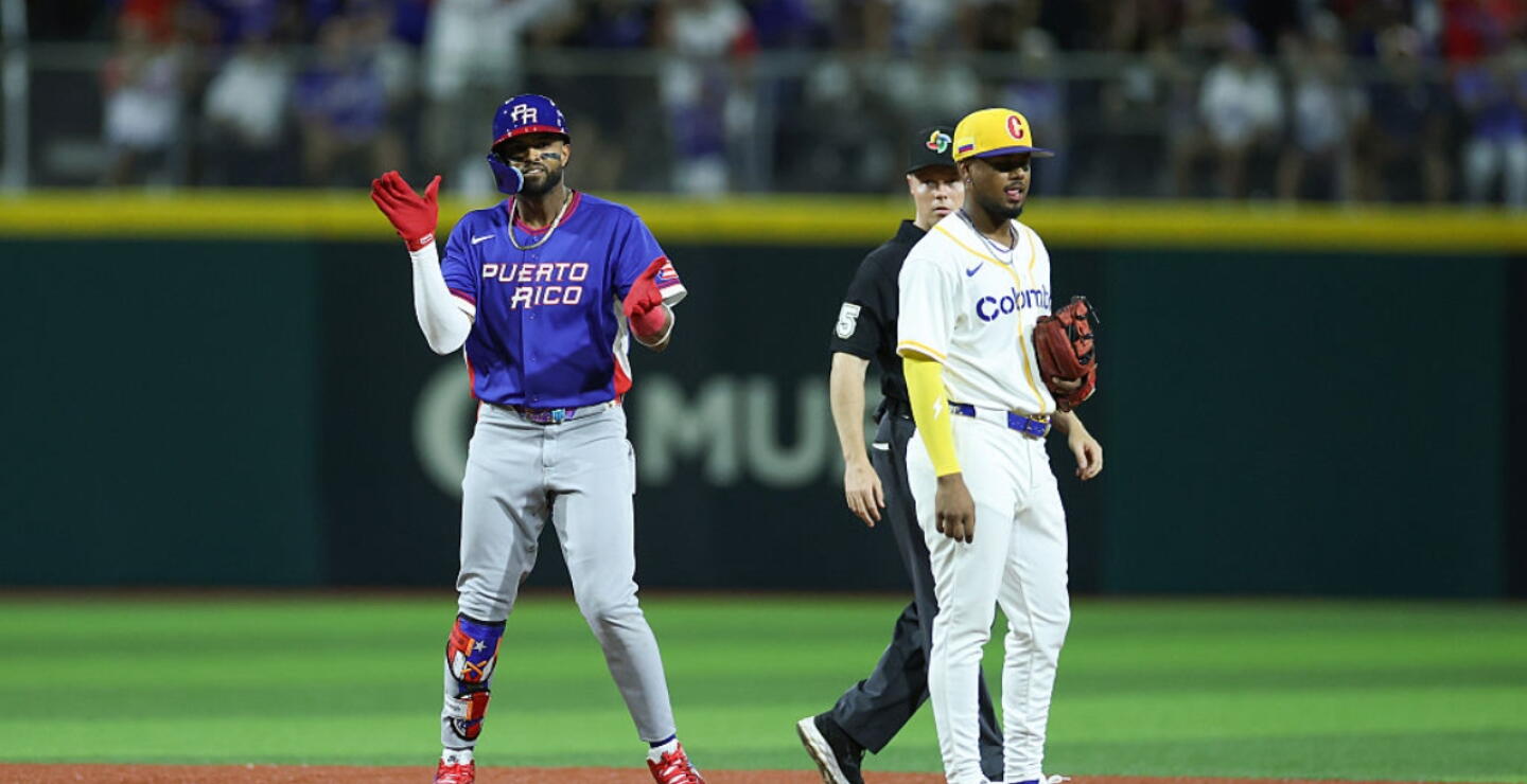 Colombia vs. Puerto Rico en el Clásico Mundial de Béisbol 2026.