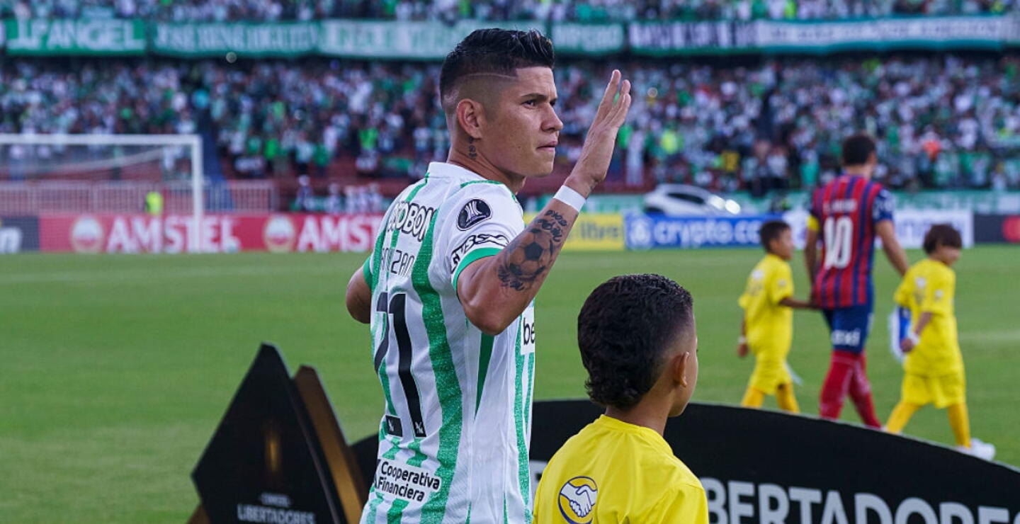 Jorman Campuzano es una de las grandes figuras de Atlético Nacional. 