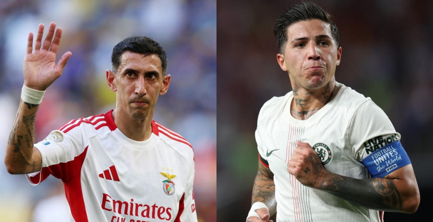 Ángel Di María y Enzo Fernández rivalizarán en Benfica vs. Chelsea por el Mundial de Clubes. 