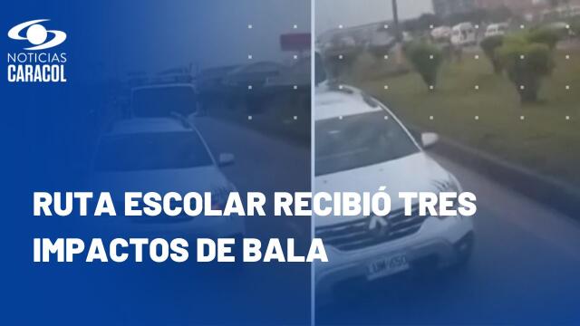 Atacaron a tiros ruta escolar con 21 niños: así reaccionó la monitora Atacaron a tiros ruta escolar con 21 niños: así reaccionó la monitora