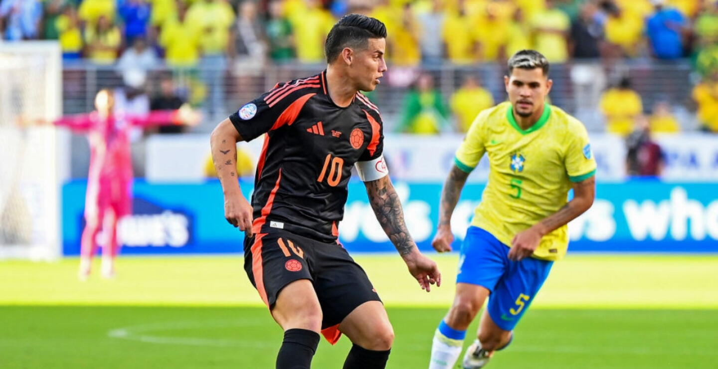 Colombia visita a Brasil por la jornada 13 de las Eliminatorias Sudamericanas. 