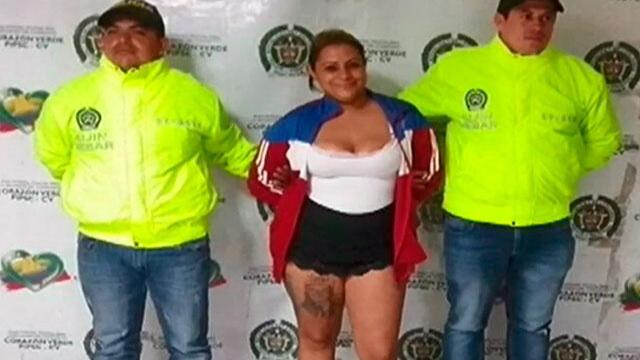 Recapturan a mujer que sonríe y posa ante las cámaras del Inpec